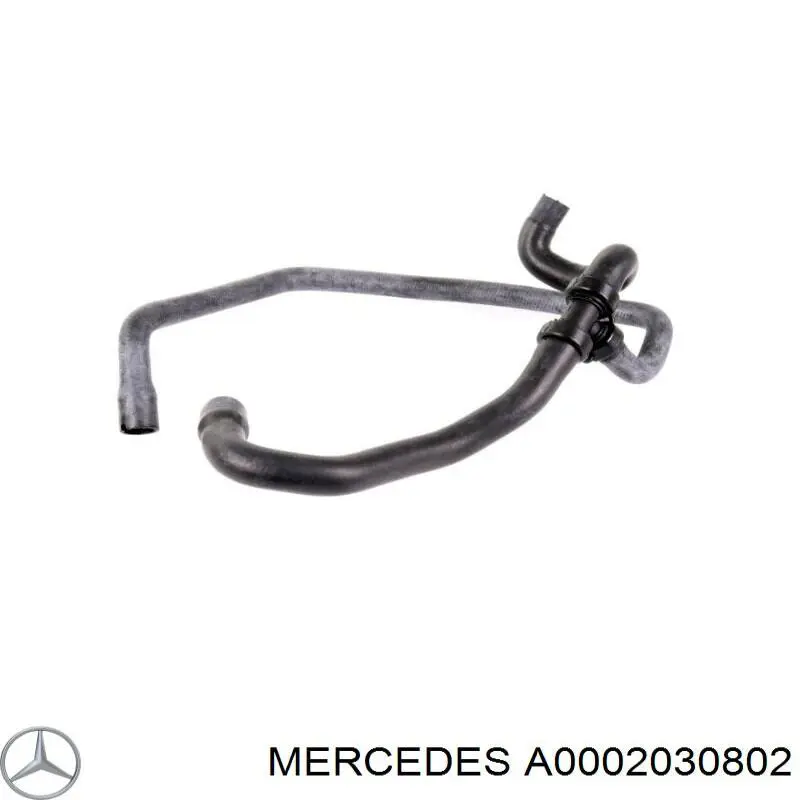 Mangueira (cano derivado) do sistema de esfriamento Mercedes A0002030802 preço, a partir de 48,84 USD