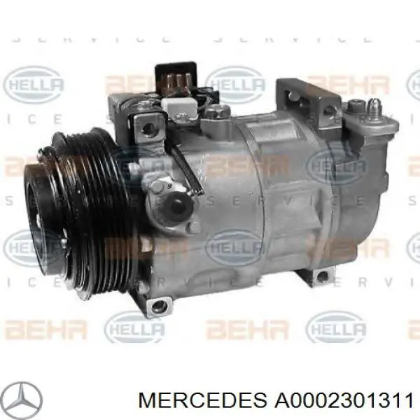 Compressor de aparelho de ar condicionado Mercedes A0002301311 preço, a partir de 194,52 USD