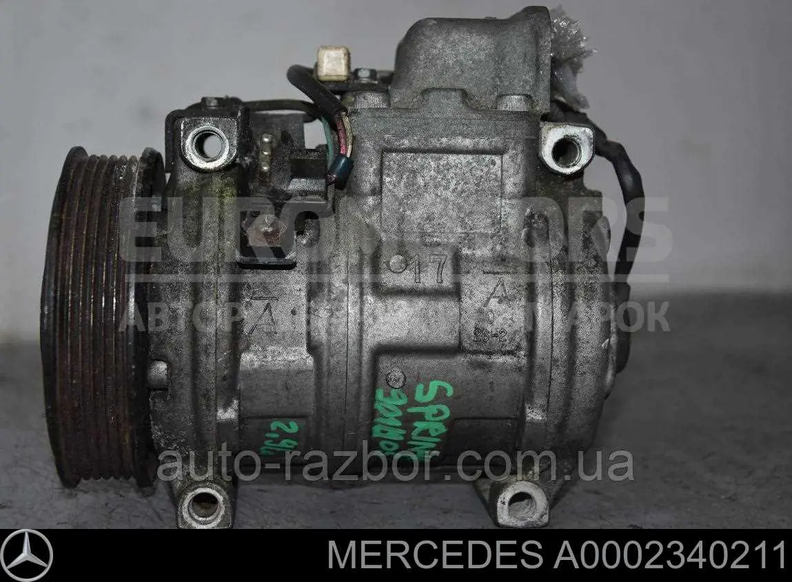 Compre A0002340211 Mercedes Compressor de aparelho de ar condicionado