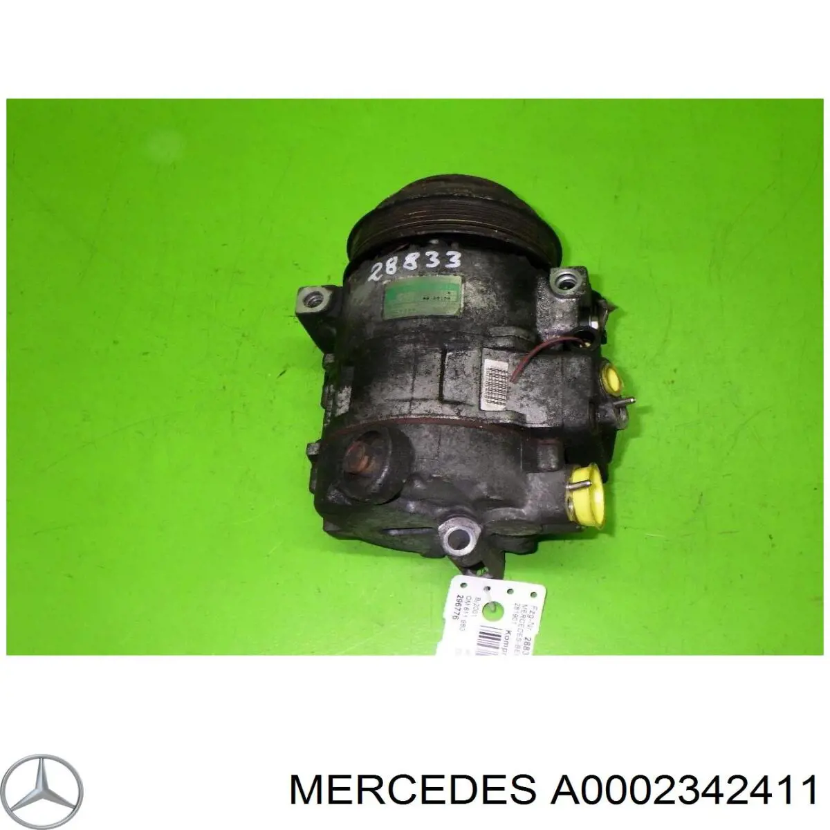 Compre A0002342411 Mercedes Compressor de aparelho de ar condicionado