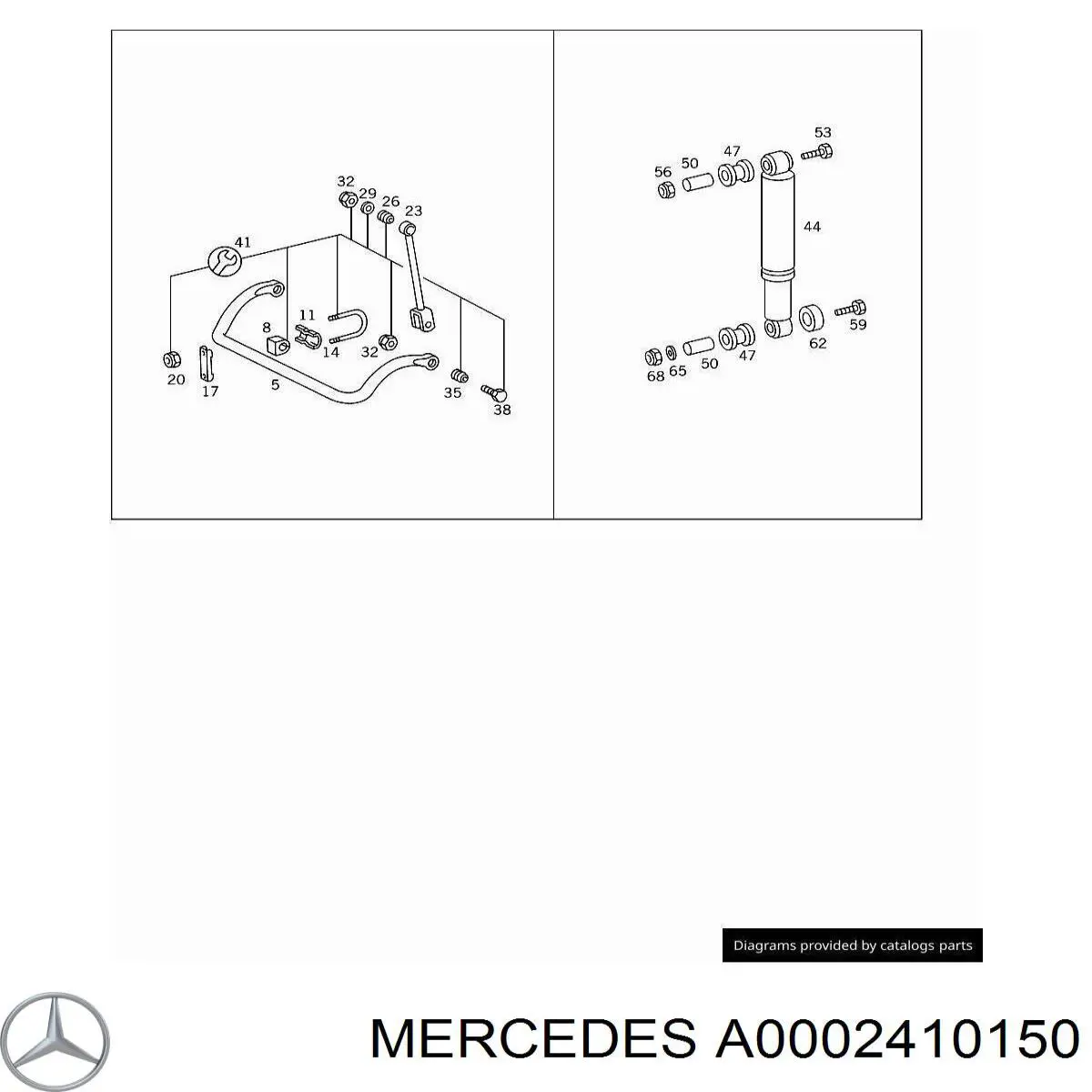 A0002410150 Mercedes 