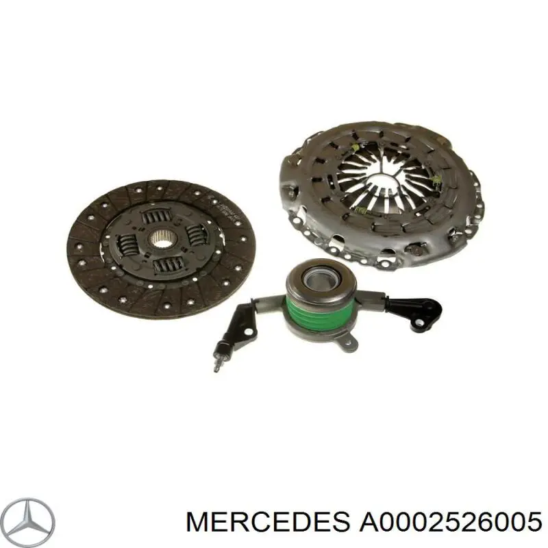 A0002526005 Mercedes Disco de embraiagem