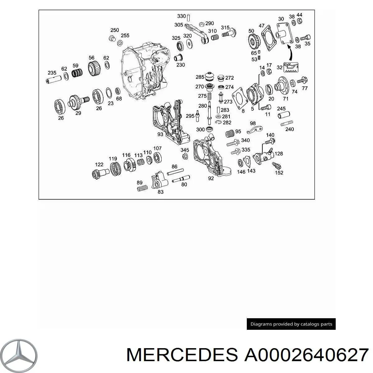 A0002640627 Mercedes Cilindro de trabalho de embraiagem