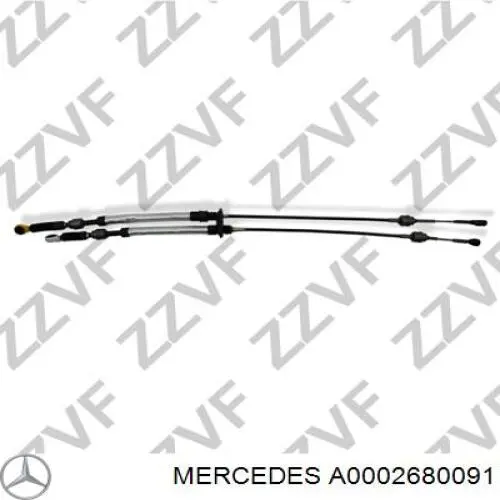 Compre A0002680091 Mercedes Cabo de mudança (de seleção de velocidade)