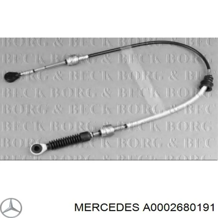 Compre A0002680191 Mercedes Cabo de mudança (de seleção de velocidade)