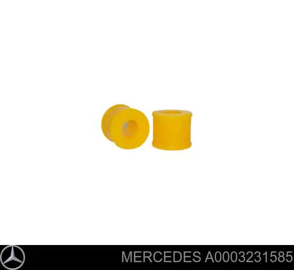 A0003231585 Mercedes Bloco silencioso de amortecedor traseiro