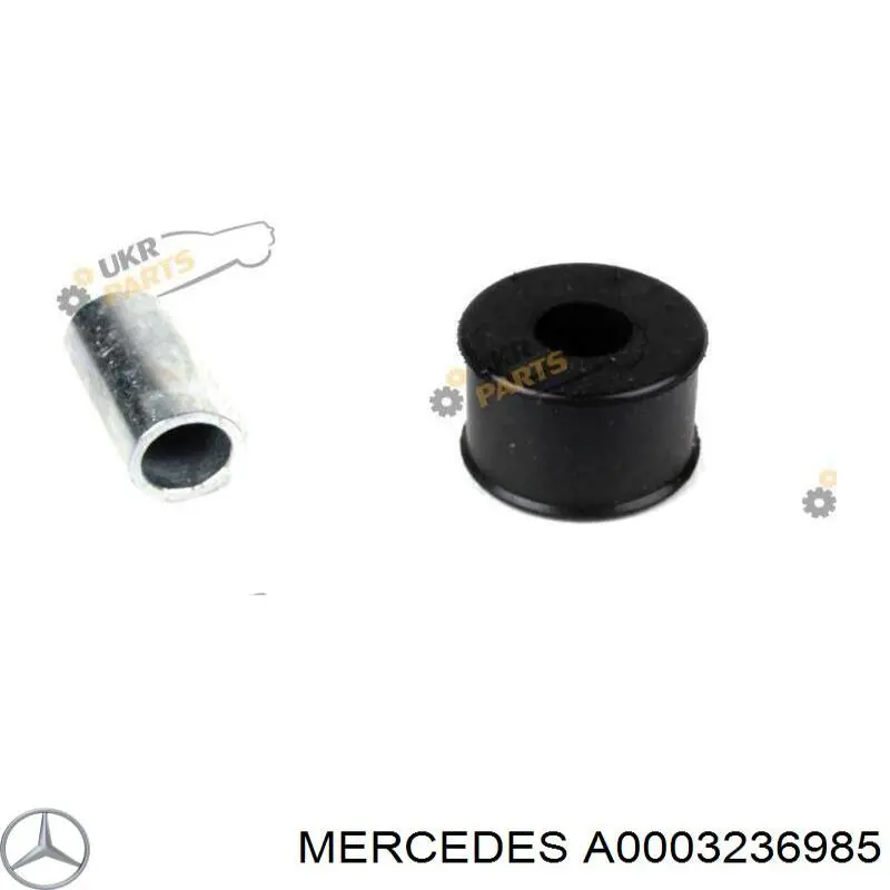 A0003236985 Mercedes Bloco silencioso de amortecedor traseiro