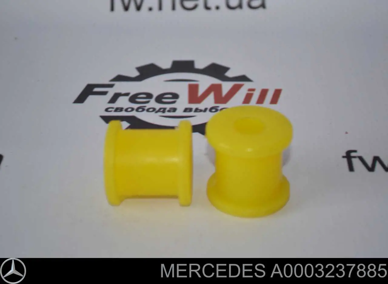 A0003237885 Mercedes Bloco silencioso de amortecedor traseiro