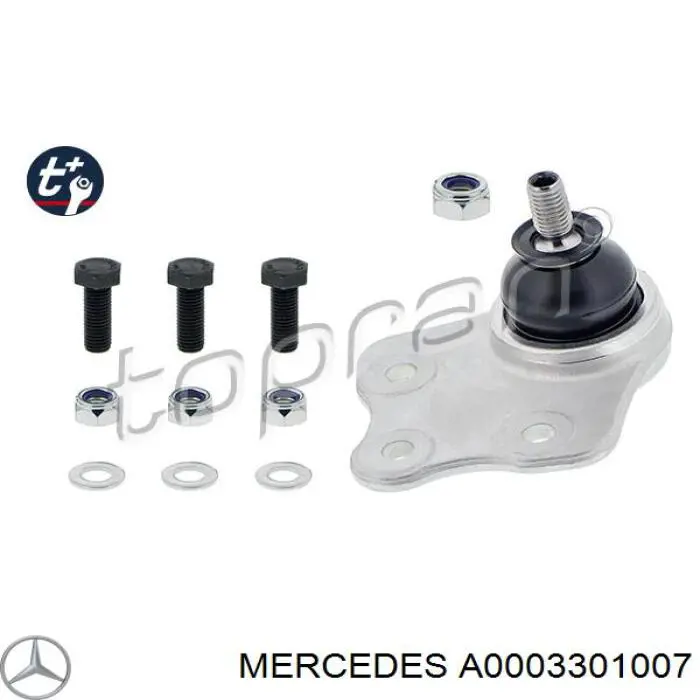 Suporte de esfera superior Mercedes A0003301007 preço, a partir de 37,02 USD