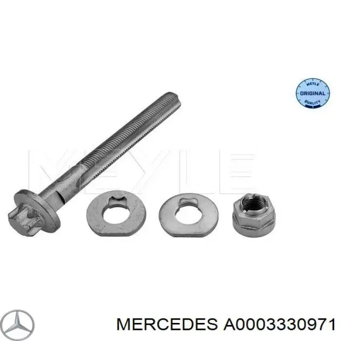 Parafuso de fixação de braço oscilante dianteiro, superior Mercedes A0003330971 preço, a partir de 34,54 USD
