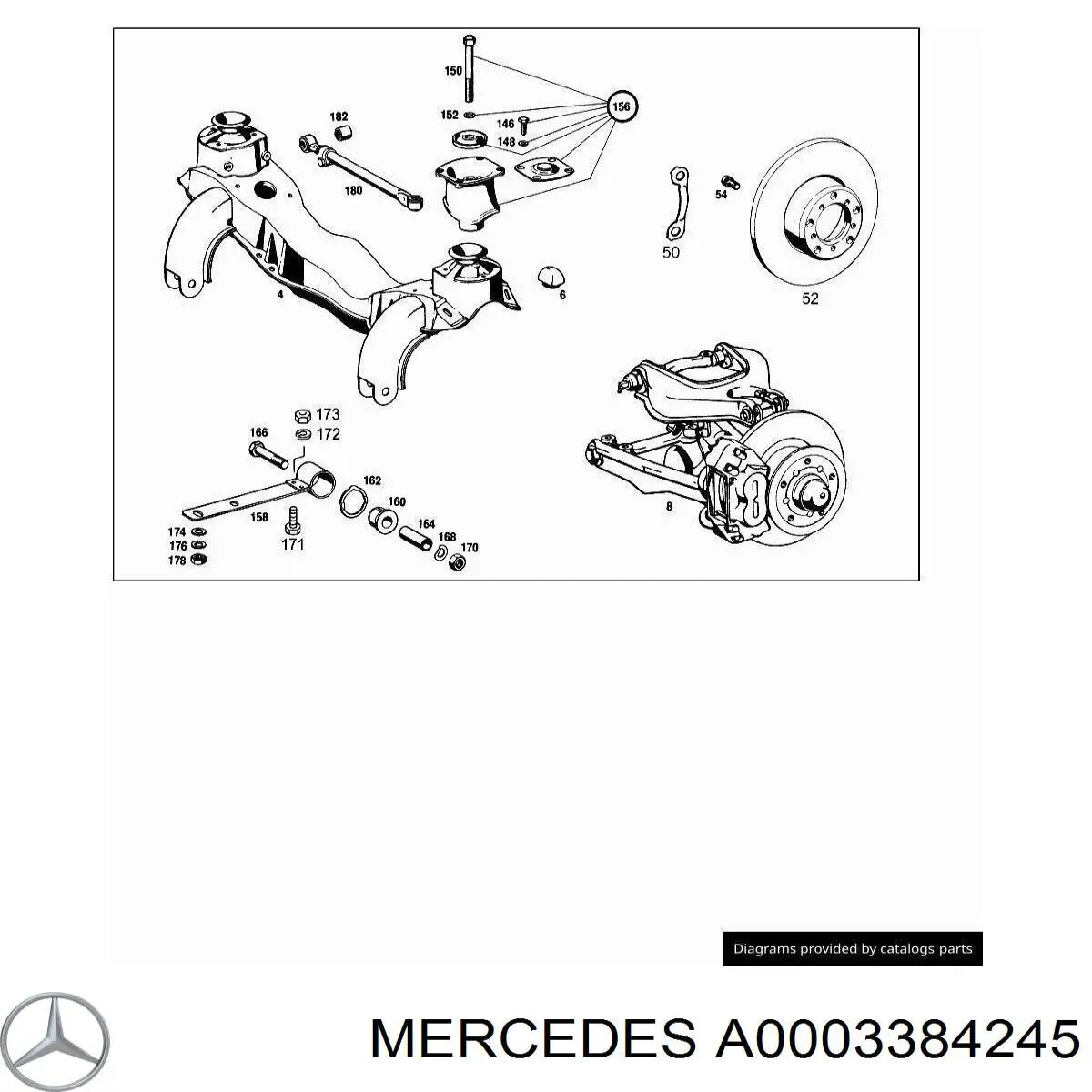  Mercedes A0003384245 preço, a partir de 16,65 USD