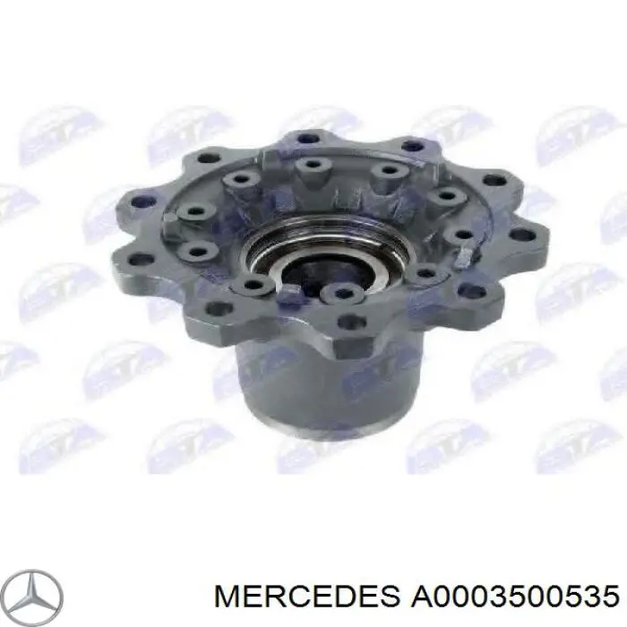Cubo dianteiro 0003500535 Mercedes