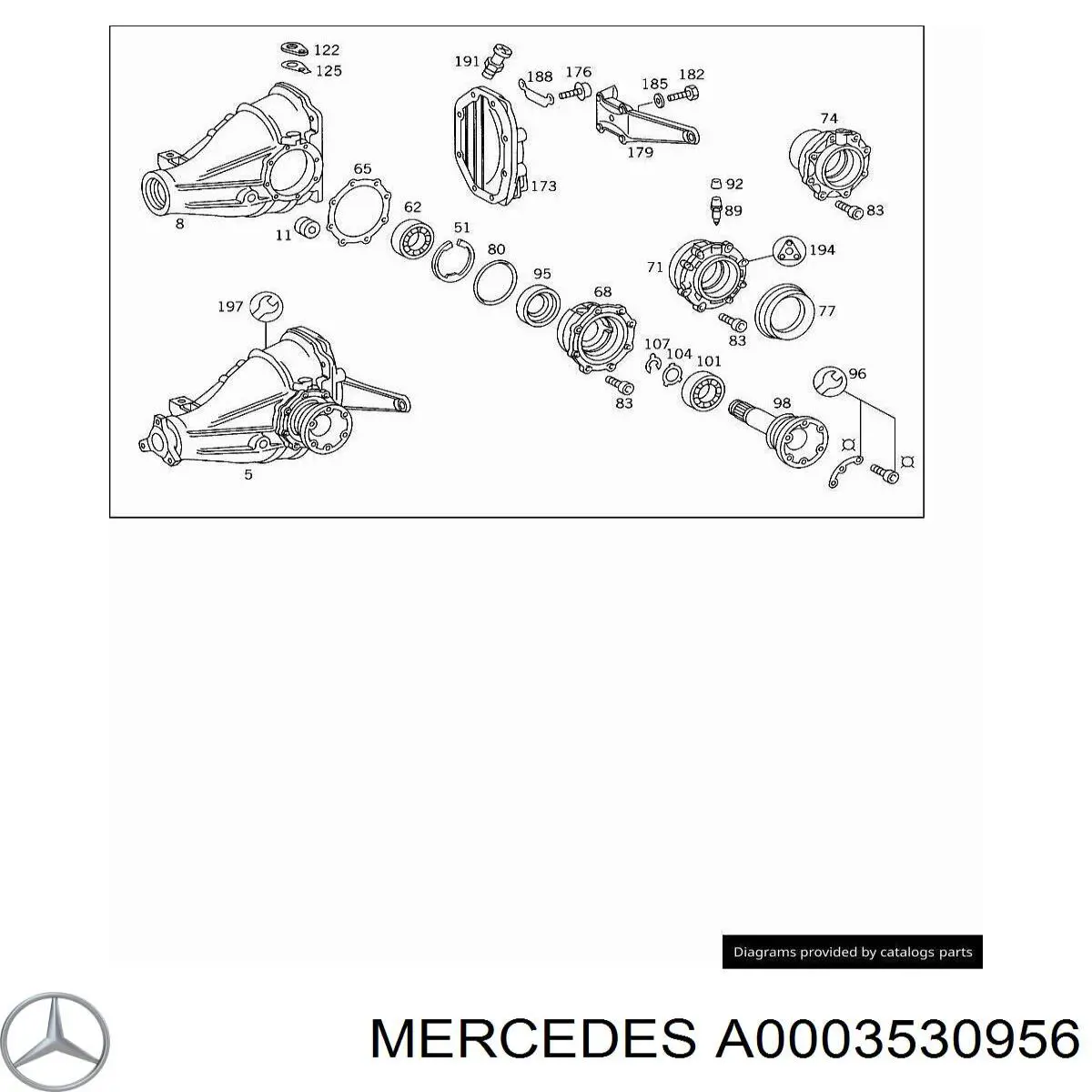  Mercedes A0003530856 preço, a partir de 23,83 USD