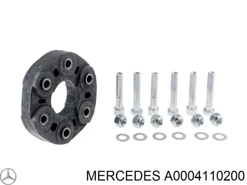 A0004110200 Mercedes Acoplamento elástico dianteiro/traseiro do veio de transmissão