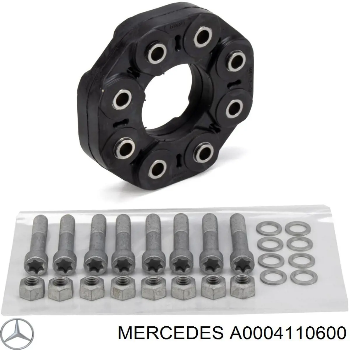 Acoplamento elástico dianteiro/traseiro do veio de transmissão Mercedes A0004110600 preço, a partir de 83,90 USD