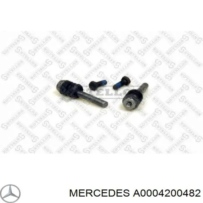 A0004200482 Mercedes Kit de reparação de suporte do freio dianteiro