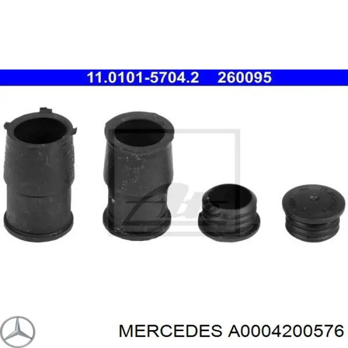 Kit de reparação de suporte do freio dianteiro Mercedes A0004200576 preço, a partir de 15,49 USD