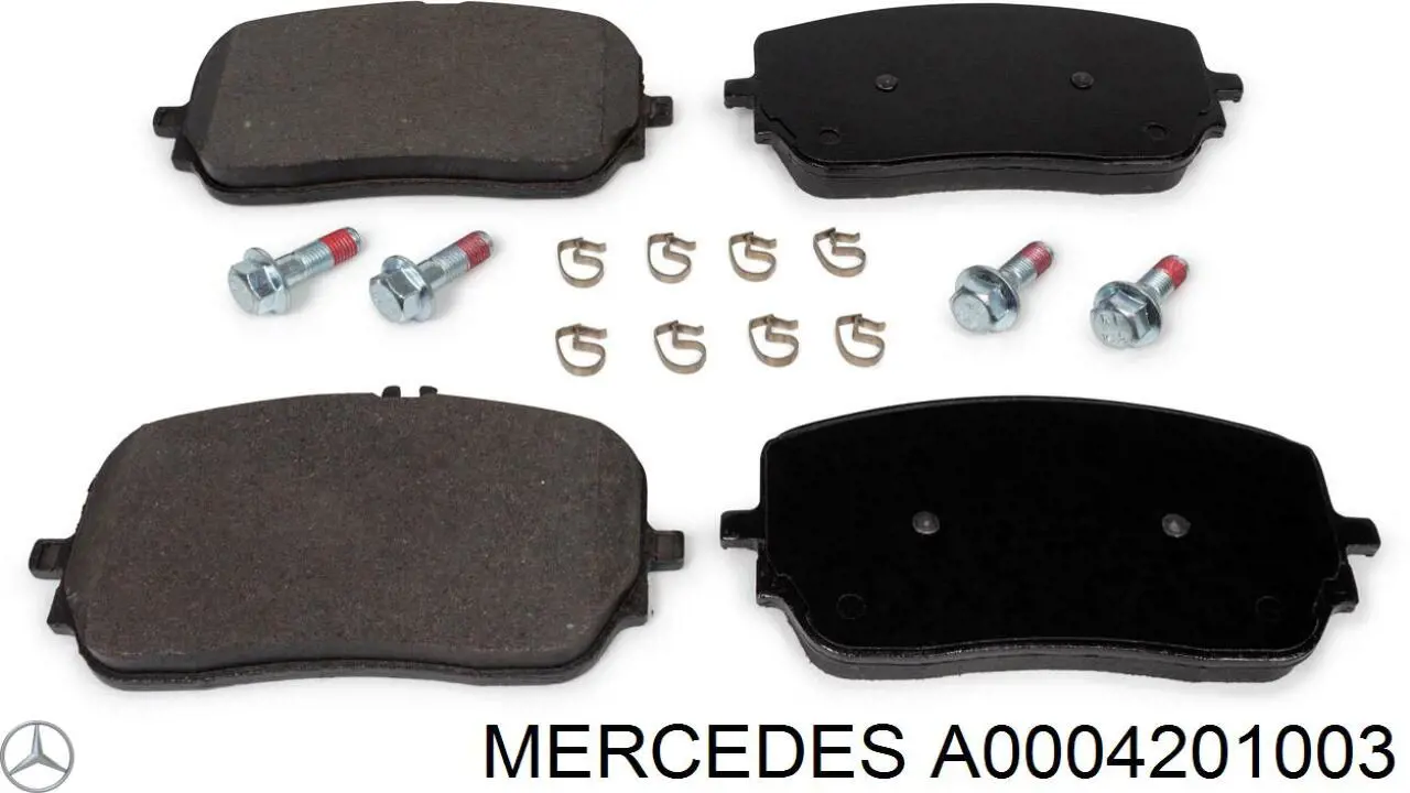 Sapatas do freio dianteiras de disco Mercedes A0004201003 preço, a partir de 150,13 USD