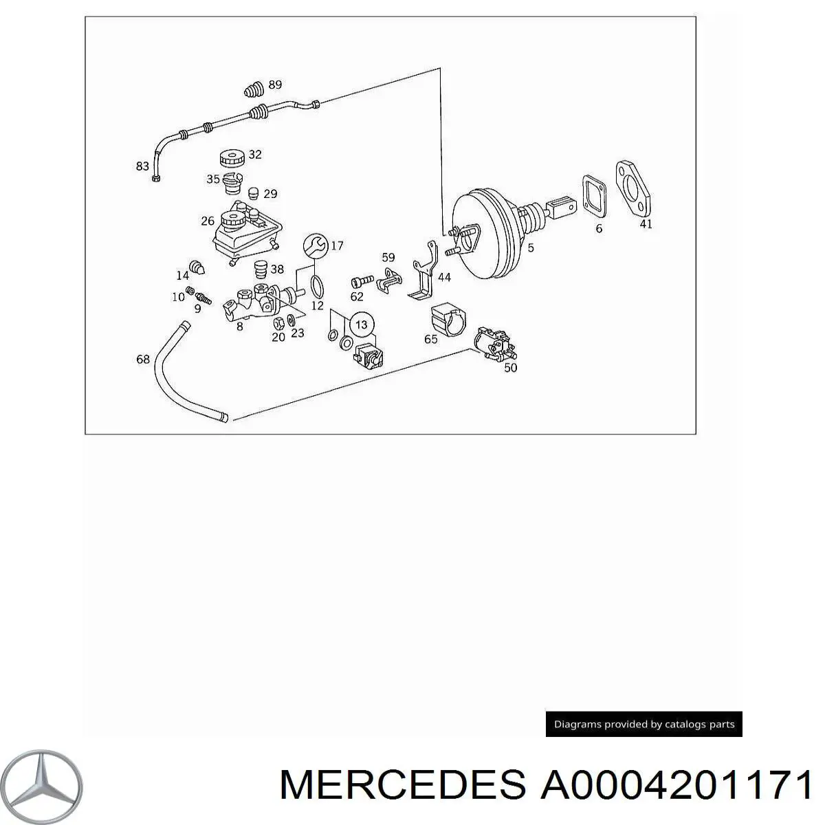A0004201171 Mercedes 