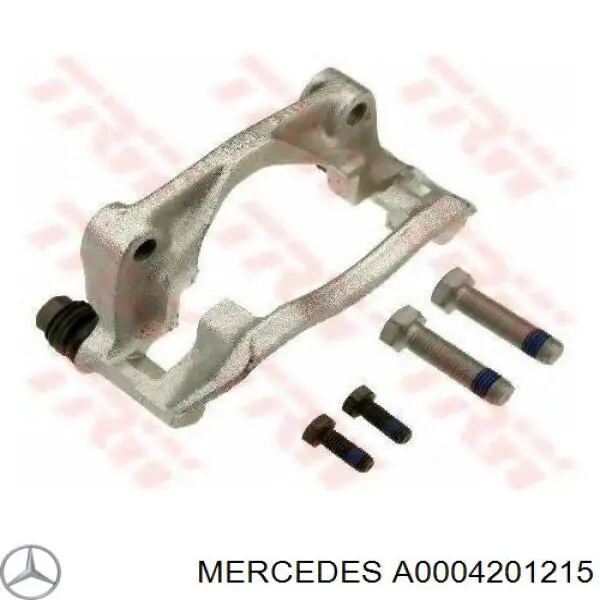 Compre A0004201215 Mercedes Braçadeira do freio de suporte dianteiro