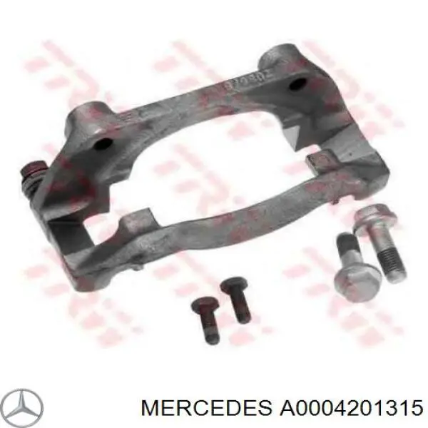 Braçadeira do freio de suporte dianteiro Mercedes A0004201315 preço, a partir de 160,25 USD