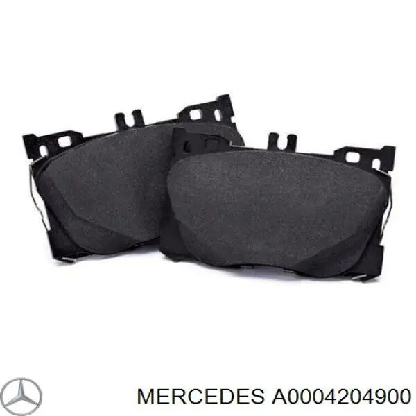 Sapatas do freio dianteiras de disco Mercedes A0004204900 preço, a partir de 47,78 USD