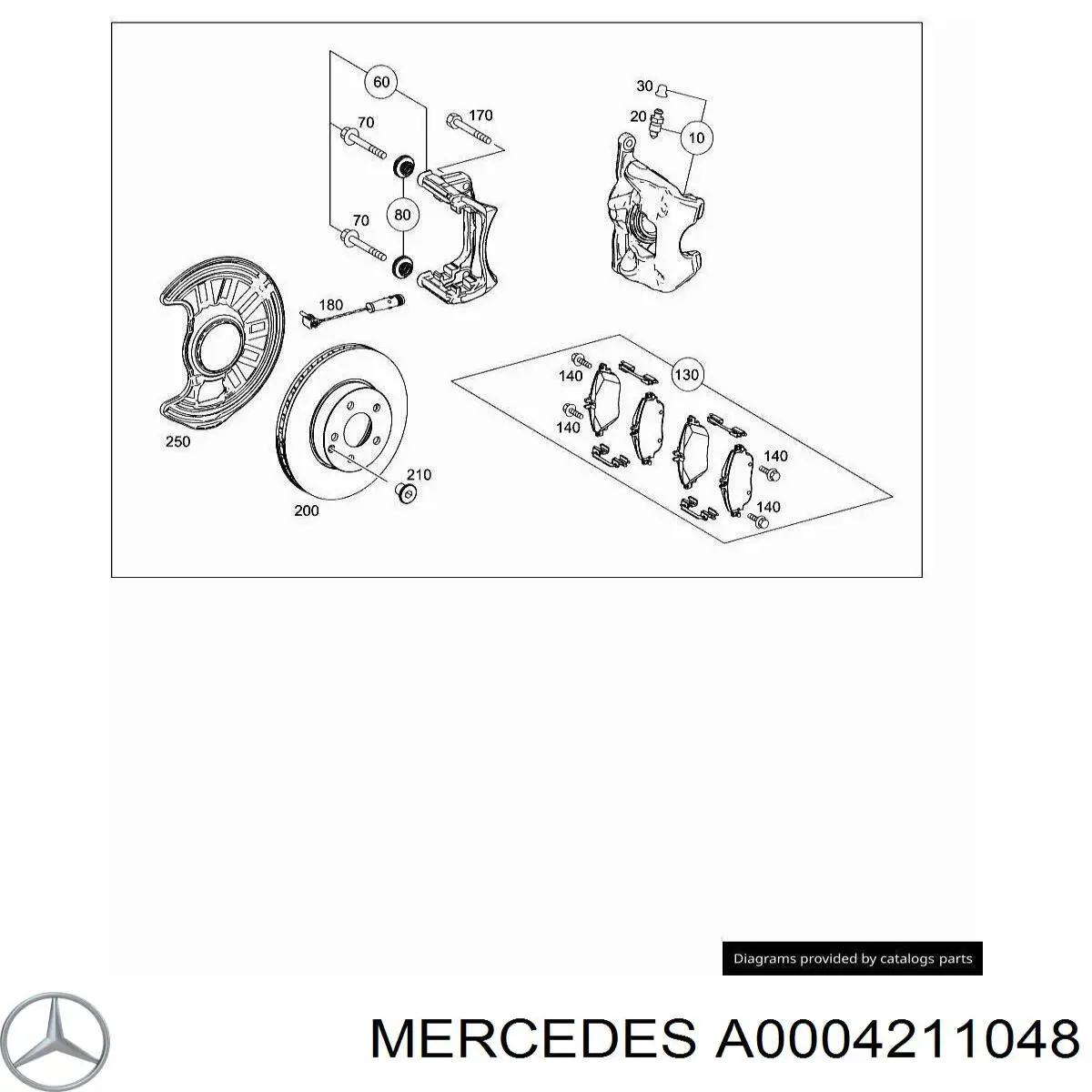 A0004211048 Mercedes 