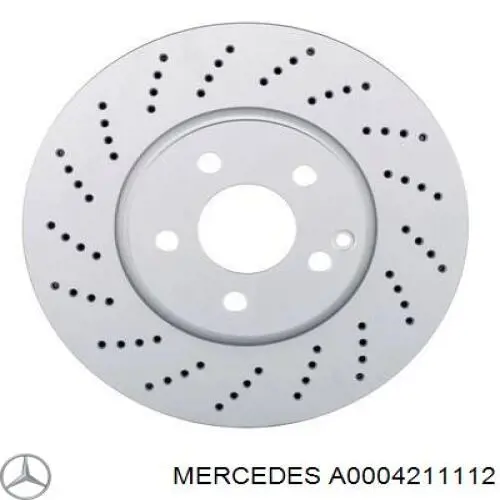 Disco do freio dianteiro Mercedes A0004211112 preço, a partir de 72,01 USD