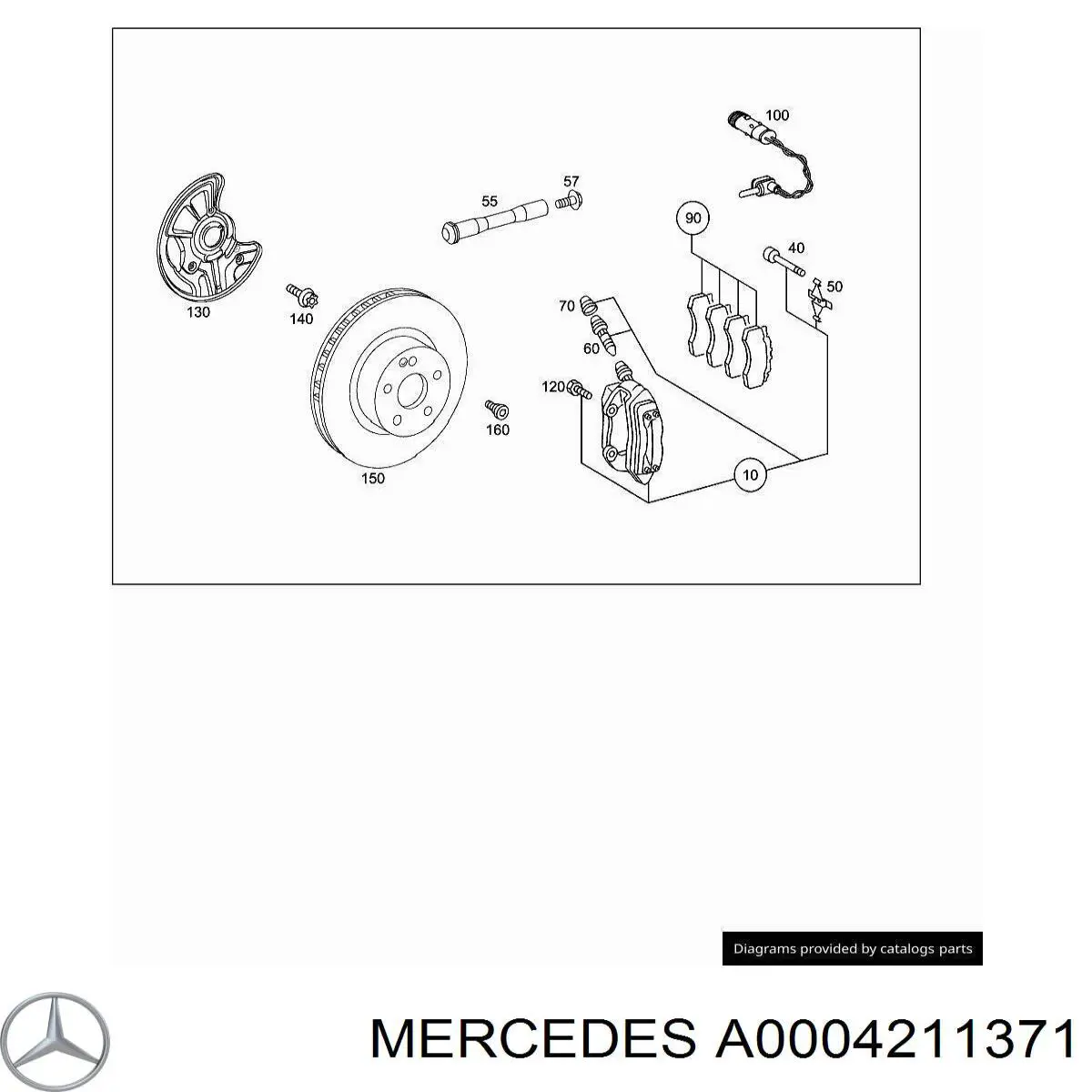  Mercedes A0004211371 preço, a partir de 8,43 USD