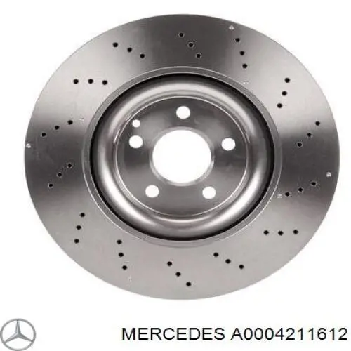 Disco do freio dianteiro Mercedes A0004211612 preço, a partir de 95,63 USD