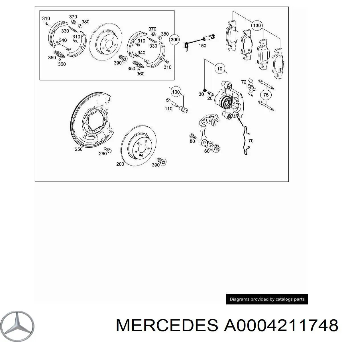  Mercedes A0004211748 preço, a partir de 14,13 USD