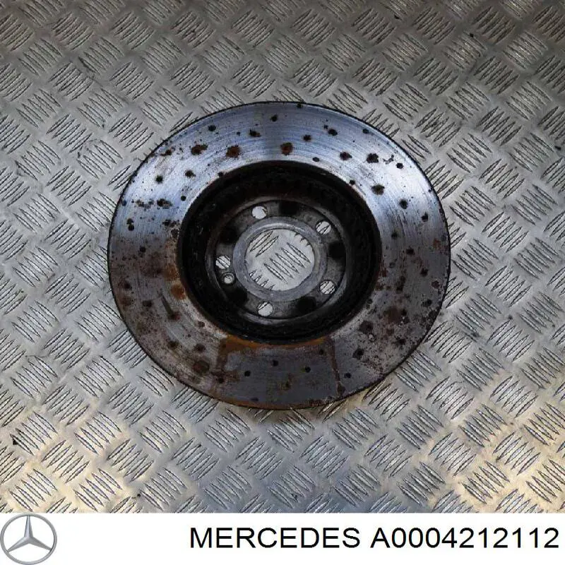 A0004212112 Mercedes Disco do freio dianteiro