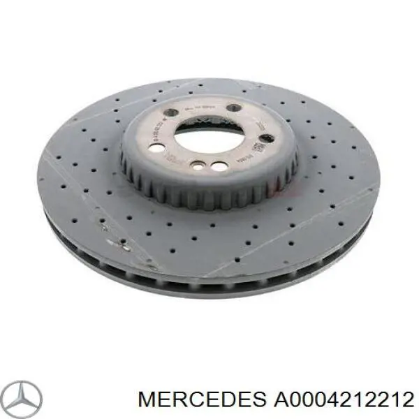 A0004212212 Mercedes Disco do freio dianteiro