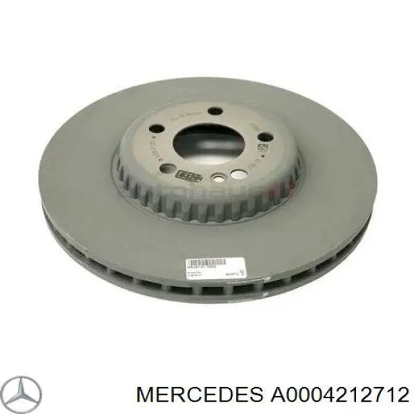 A0004212712 Mercedes Disco do freio dianteiro