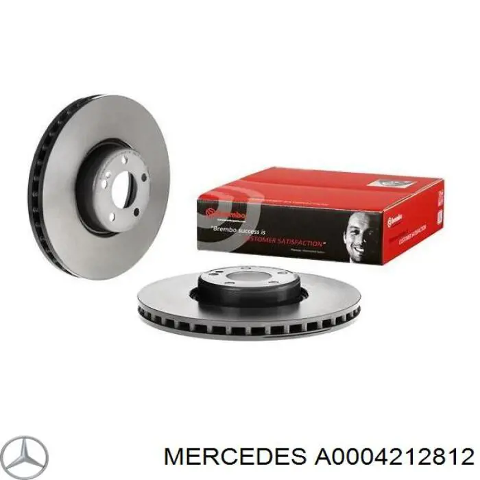 Disco do freio dianteiro Mercedes A0004212812 preço, a partir de 173,24 USD