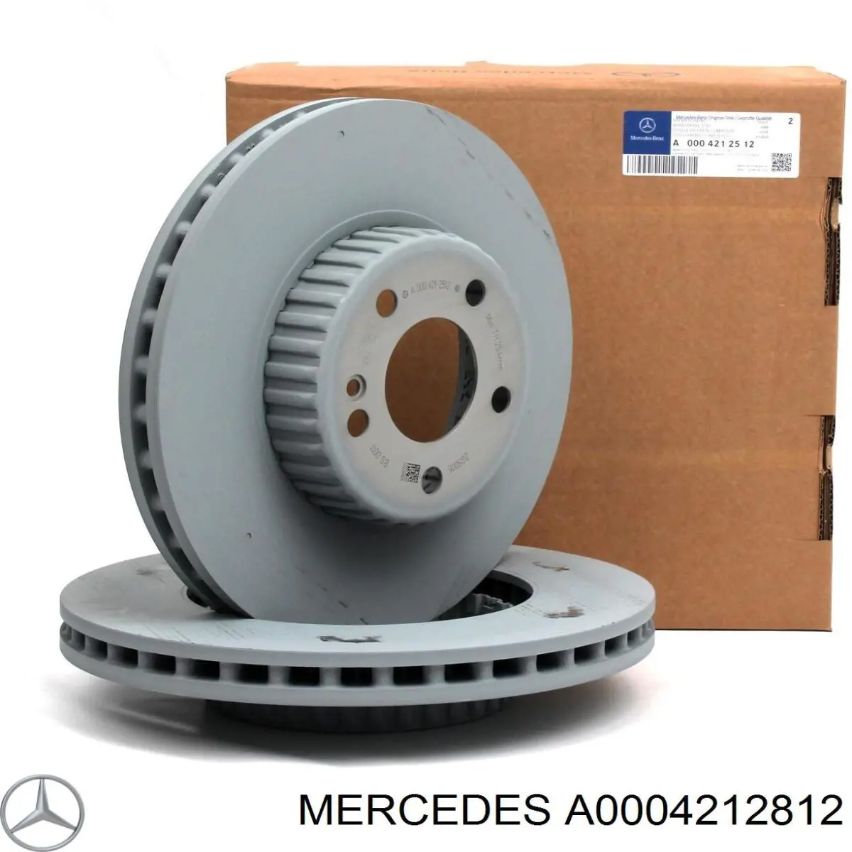 Compre A0004212812 Mercedes Disco do freio dianteiro