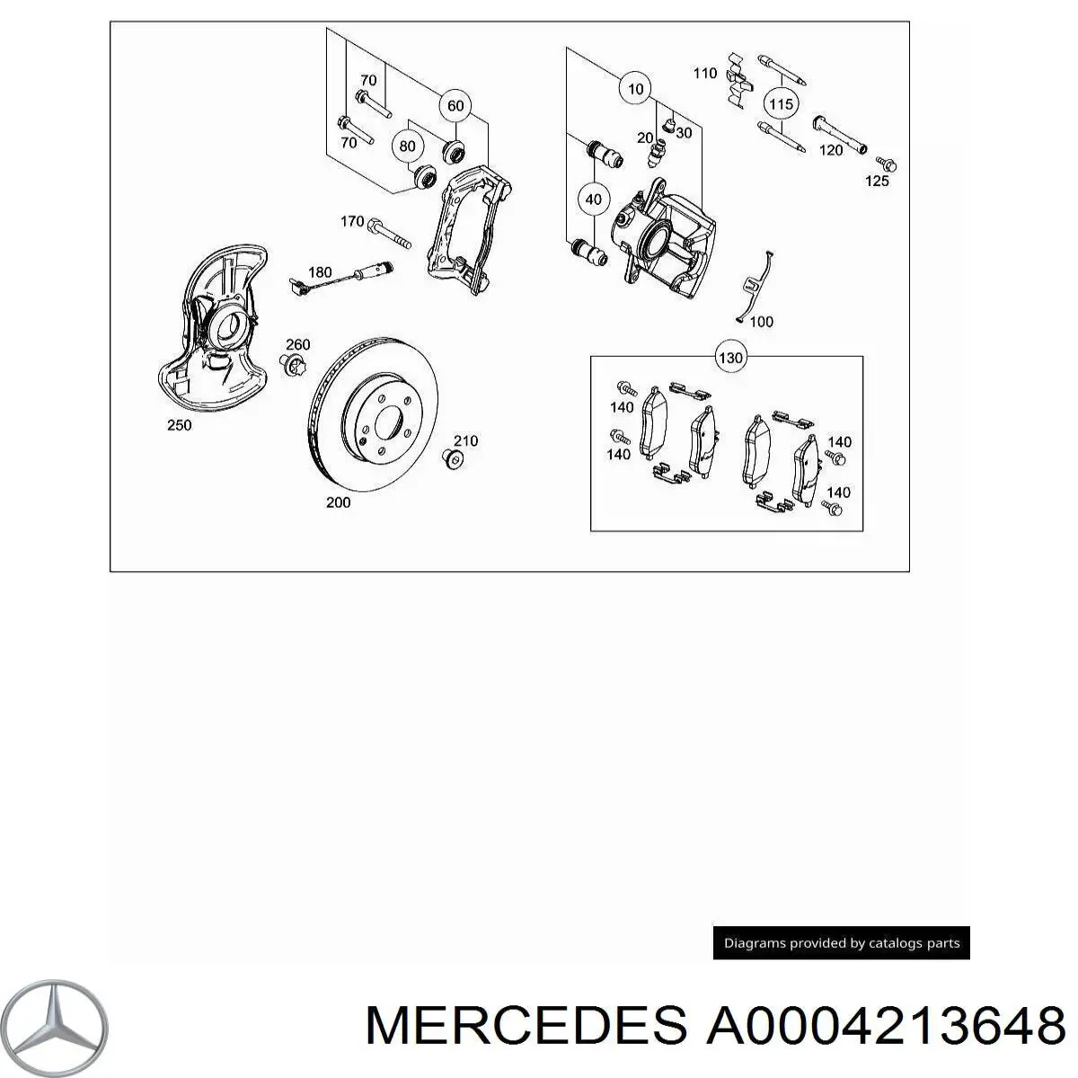  Mercedes A0004213648 preço, a partir de 11,42 USD