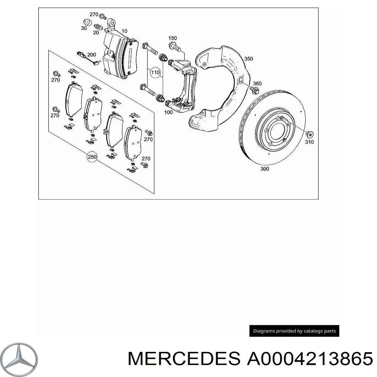 A0004213865 Mercedes 