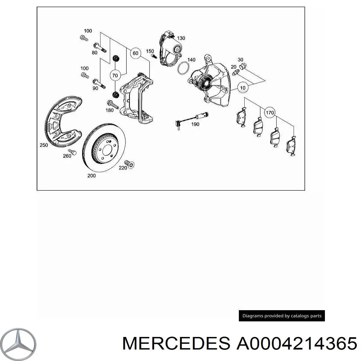  Mercedes A0004214365 preço, a partir de 10,06 USD