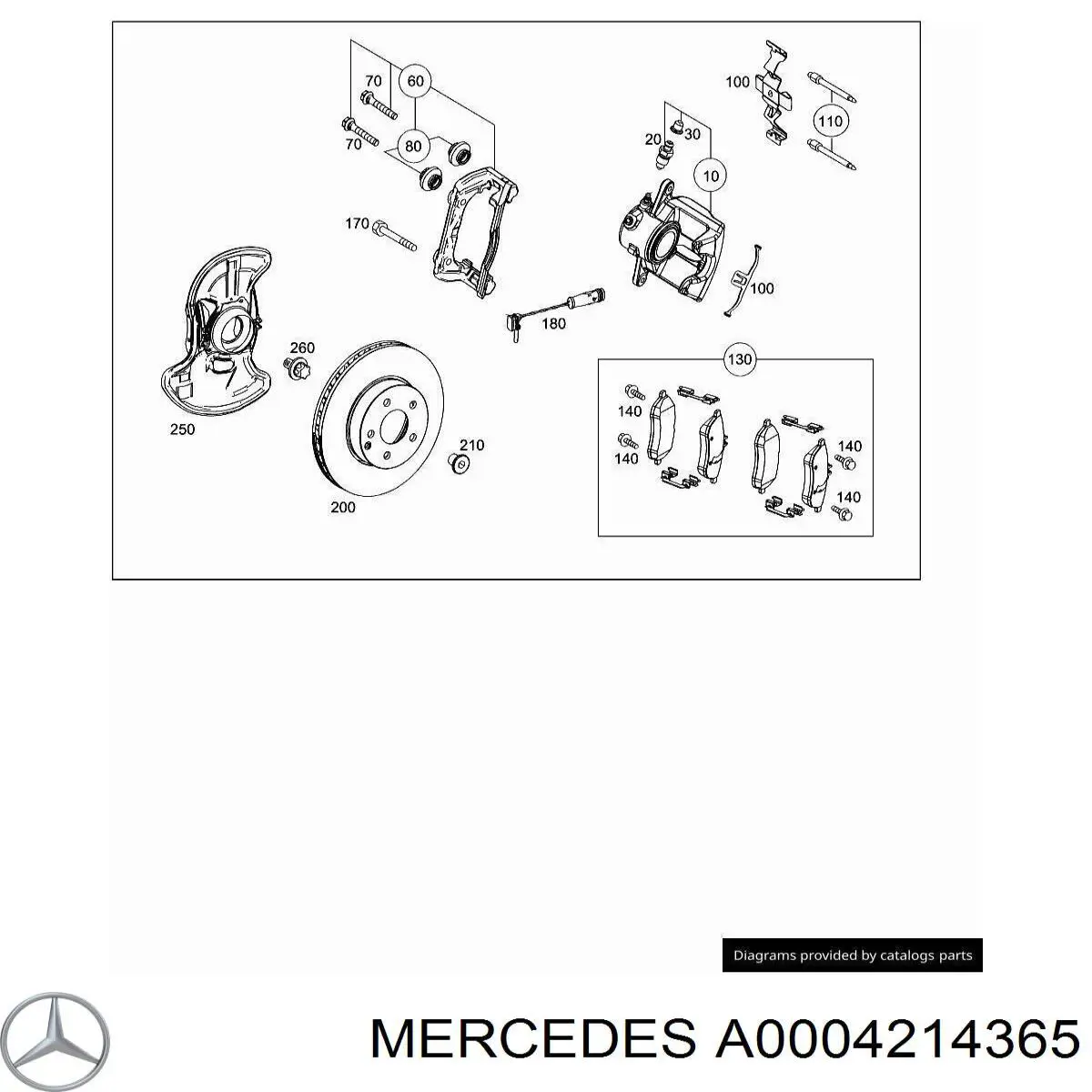 Compre A0004214365 Mercedes 