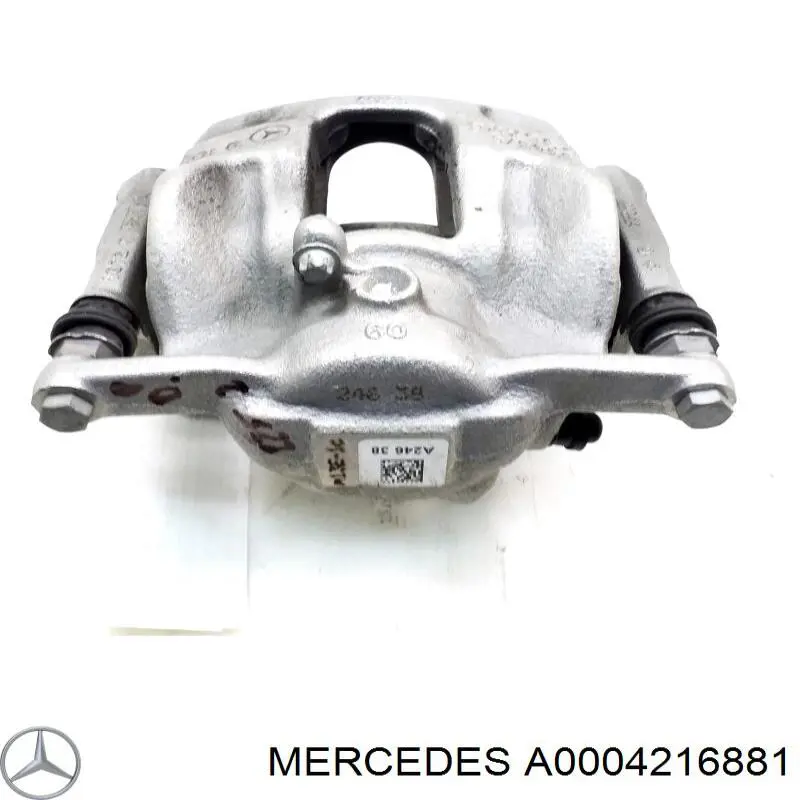 Compre A0004216881 Mercedes Suporte do freio dianteiro direito