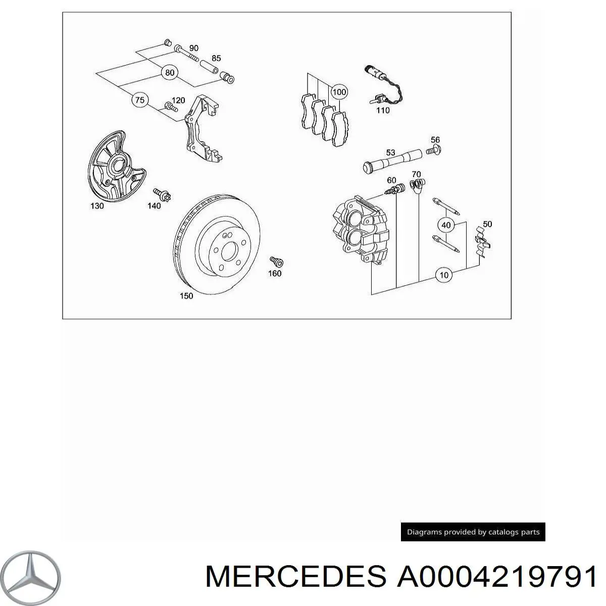 A0004219791 Mercedes 