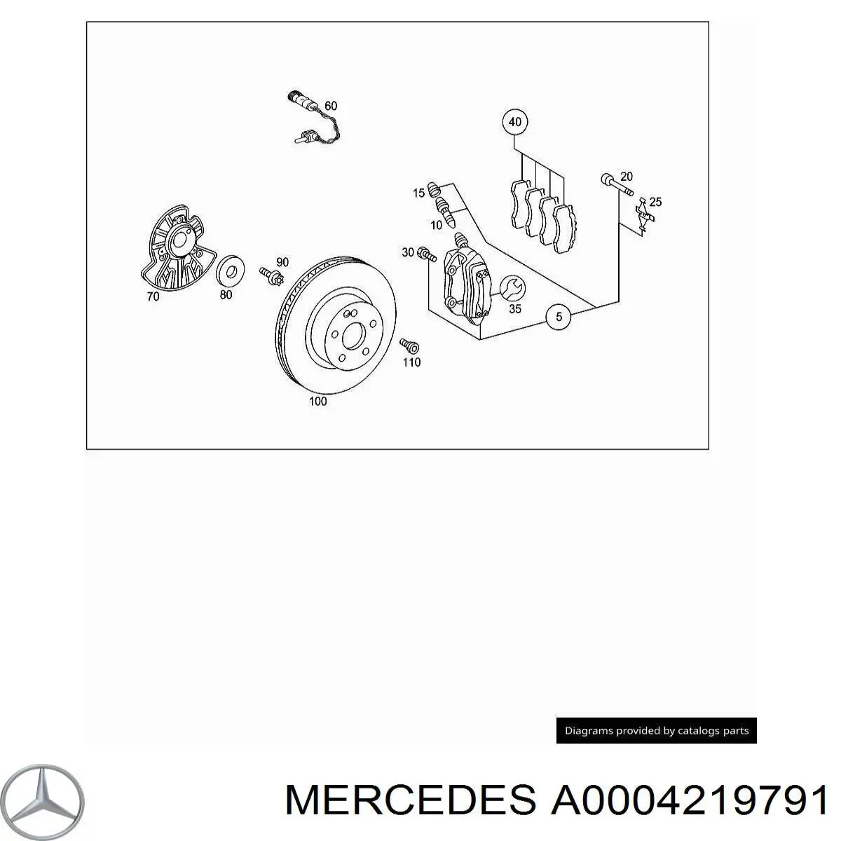  Mercedes A0004219791 preço, a partir de 34,14 USD