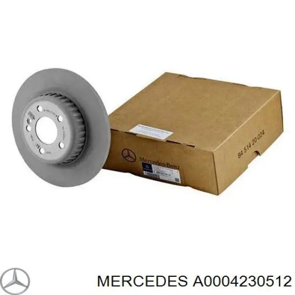 Disco do freio traseiro Mercedes A0004230512 preço, a partir de 90,24 USD