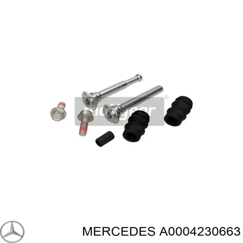 Compre A0004230663 Mercedes Kit de reparação de suporte do freio traseiro