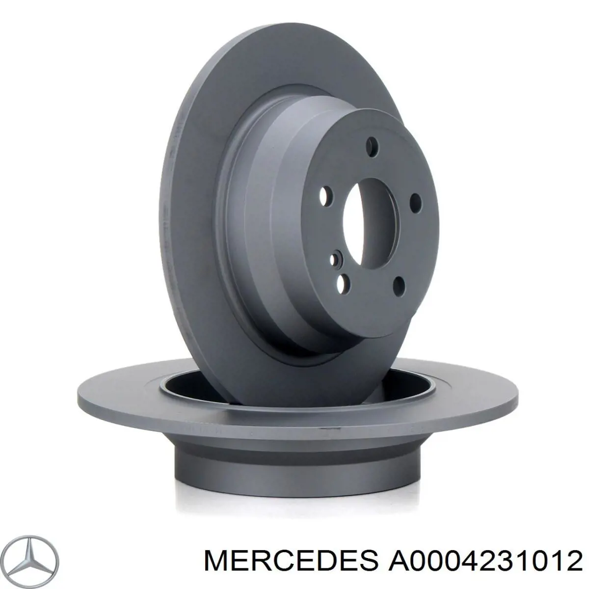 A0004231012 Mercedes Disco do freio traseiro