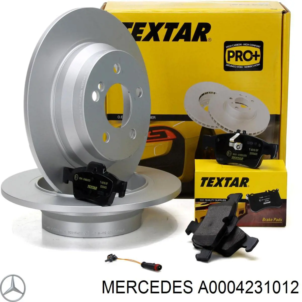 Disco do freio traseiro Mercedes A0004231012 preço, a partir de 40,90 USD
