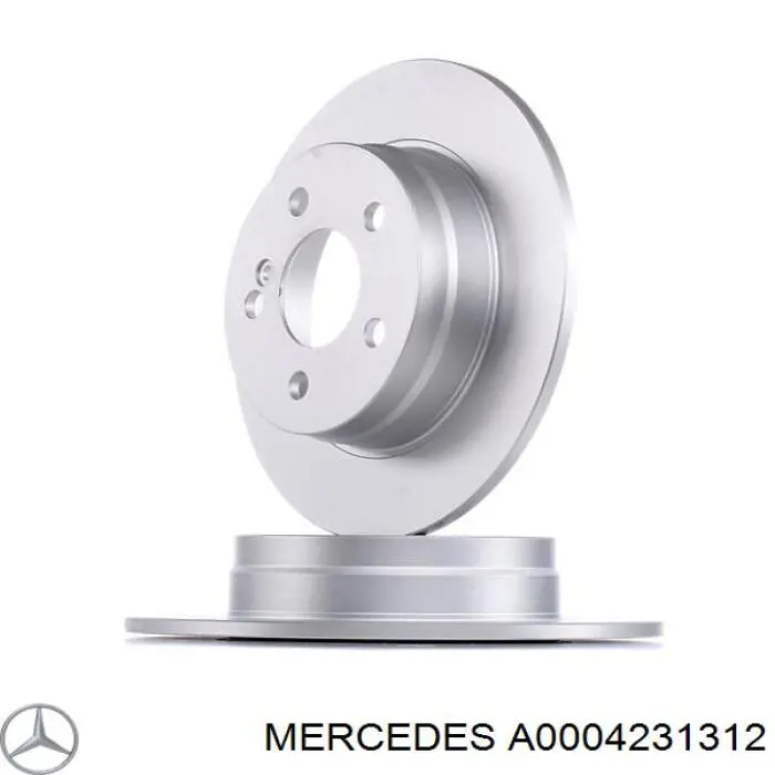 Disco do freio traseiro Mercedes A0004231312 preço, a partir de 36,71 USD