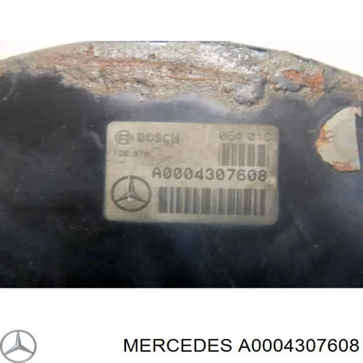 Reforçador dos freios a vácuo Mercedes A0004307608 preço, a partir de 68,22 USD