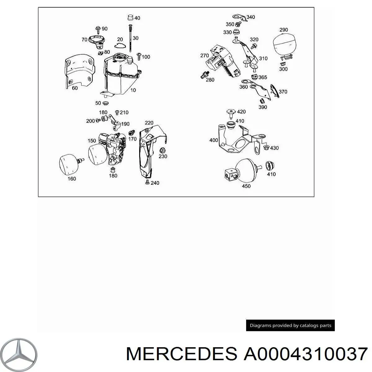  Mercedes A0004310037 preço, a partir de 10,94 USD